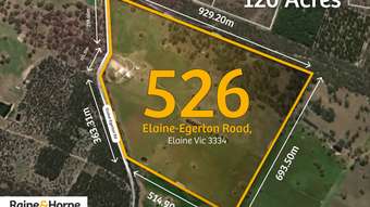 Horse Property for Sale - 526  Elaine-Egerton Road  Elaine VIC 3334
