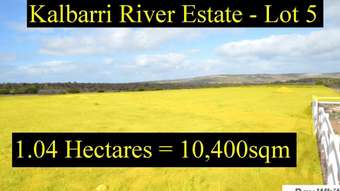 Horse Property for Sale - 13 Lot 5 Ranch Court Kalbarri WA 6536